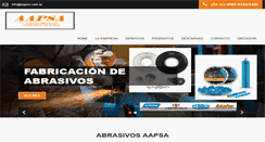 Desktop Screenshot of abrasivosaapsa.com.ar