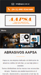 Mobile Screenshot of abrasivosaapsa.com.ar